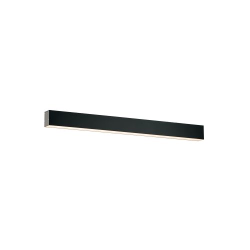 VIOKEF Linear Wall Lamp L860 3000K Black Dim. Station Ult - VIO-3911-02086-3-B-D1