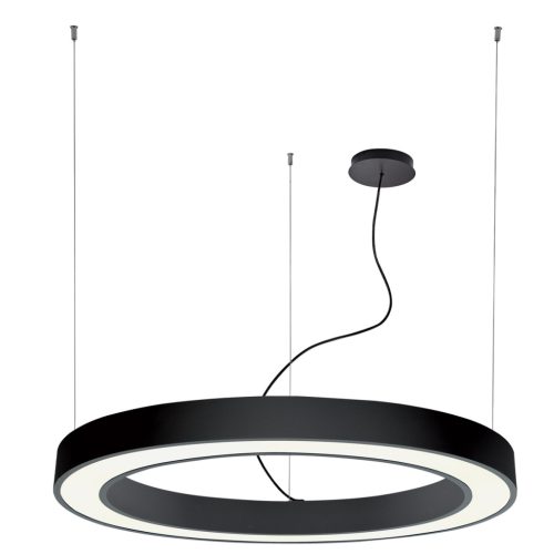 VIOKEF Suspended Black Ring D1200 3000K Dimmable - VIO-3915-0012-3-B-D3