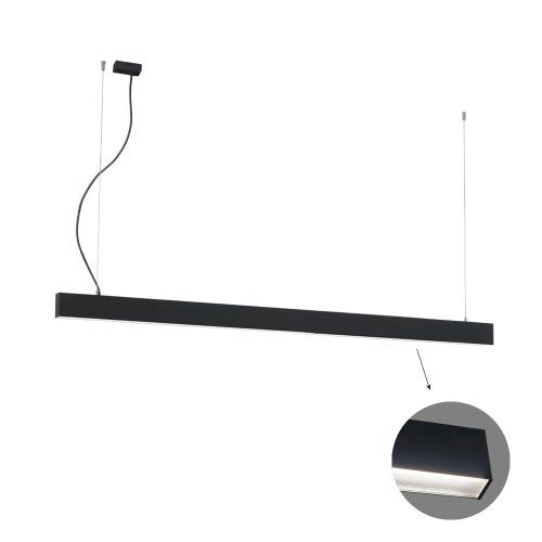 VIOKEF Linear Suspended L2260 4000K Black Microprismatic - VIO-3916-00226-4-B-M-D4