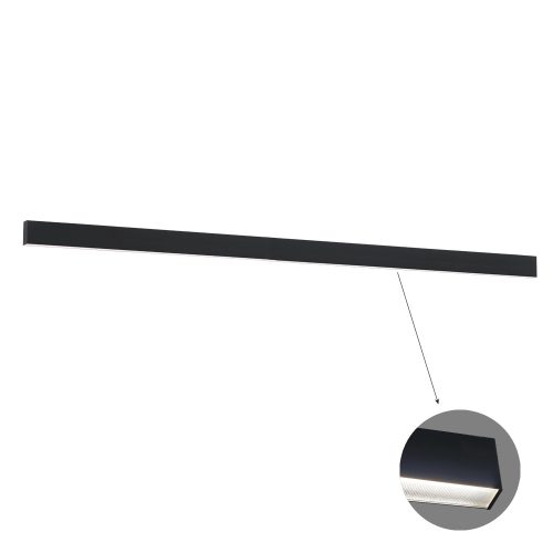 VIOKEF Linear Ceiling L3100 3000K Black Microprismatic Di - VIO-3916-01310-3-B-M-D3