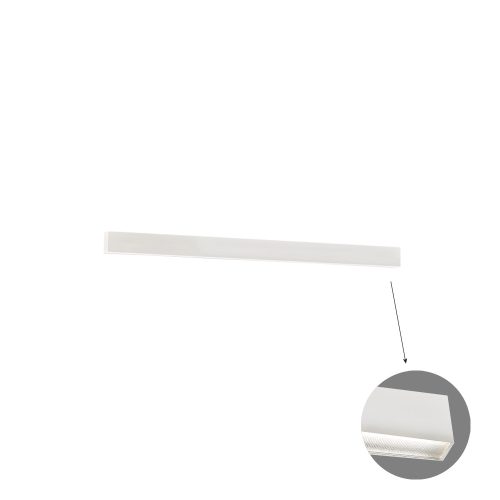 VIOKEF Linear Wall Lamp L580 3000K White Microprismatic D - VIO-3916-02058-3-W-M-D3