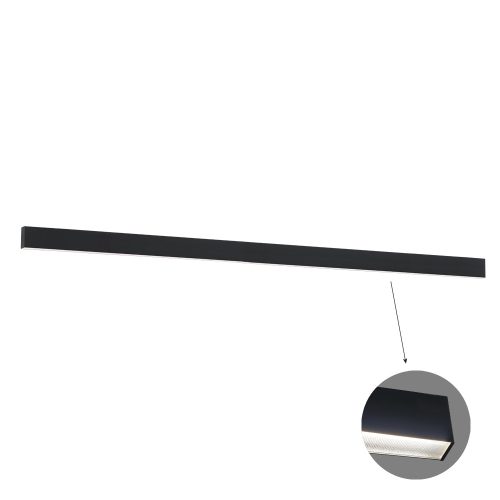 VIOKEF Linear Wall Lamp L3100 3000K Black Microprismatic - VIO-3916-02310-3-B-M-D3