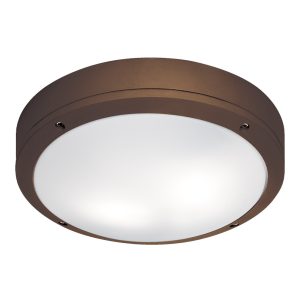 Kültéri függeszték és mennyezeti lámpa - VIOKEF Ceiling Lamp Brown Round Leros - VIO-4049203