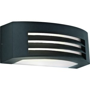 Kültéri fali lámpa - VIOKEF Outdoor Wall Lamp Square Dark Gray Limnos - VIO-4080300