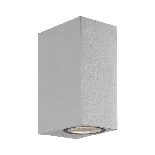 VIOKEF 2/Lights Wall Lamp Silver Square H:150 Tilos - VIO-4099402