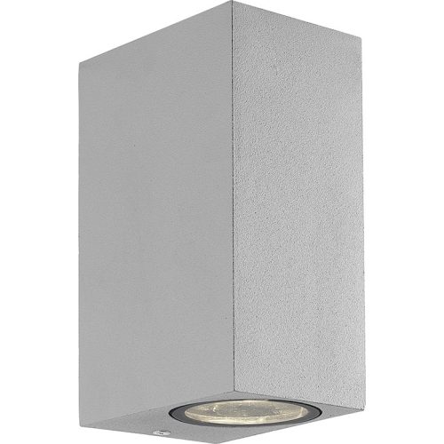 VIOKEF 2/L Wall Lamp Silver Square H:150 Tilos - VIO-4099402