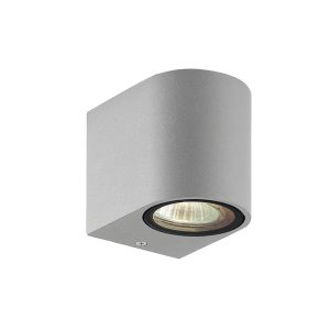 Kültéri fali lámpa - VIOKEF Wall Lamp Silver Round H:150 Tilos - VIO-4099702