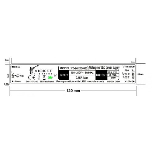 VIOKEF Driver 20W 24W - VIO-4182200