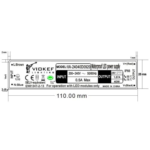 VIOKEF Driver 40W 24W - VIO-4182300