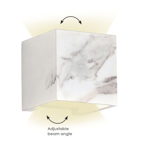 VIOKEF Wall Lamp White Davos - VIO-4202802