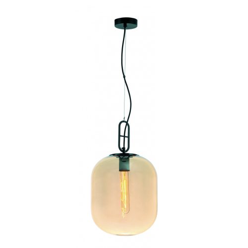 VIOKEF Pendant Light Amber D:250 Retro - VIO-4206401