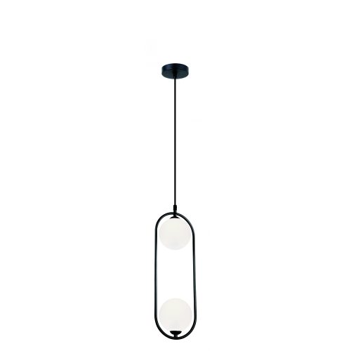 VIOKEF 2/L Pendant Light Black Fancy - VIO-4208700