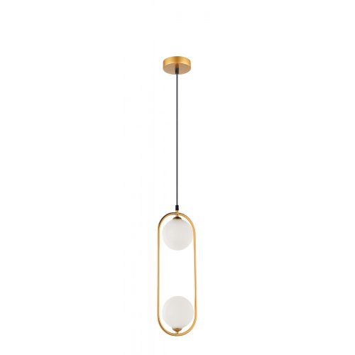 VIOKEF 2/L Pendant Light Gold Fancy - VIO-4208701