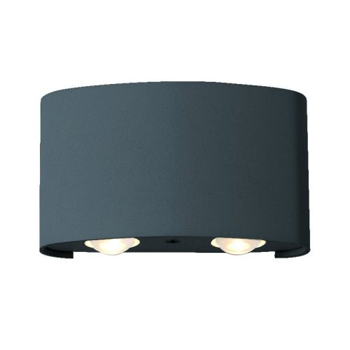 VIOKEF Wall Lamp Dark Grey Twist - VIO-4211001