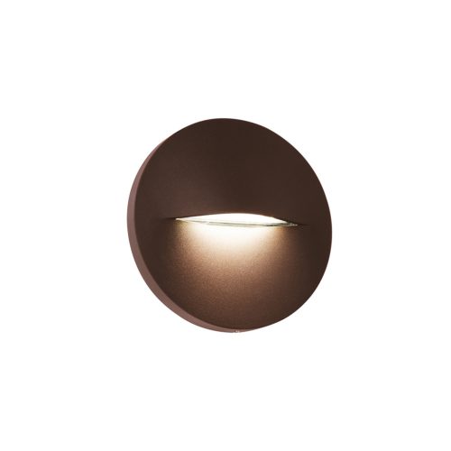 VIOKEF Wall Lamp Brown Round D140 Vita - VIO-4298301