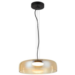 Függeszték - VIOKEF Pendant Lamp Amber Simple - VIO-4302401