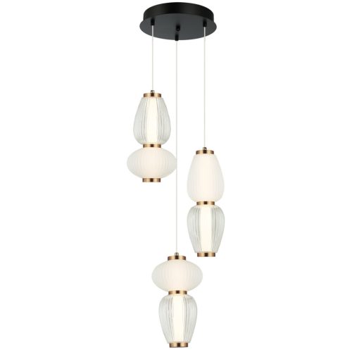 VIOKEF 3/Lights Pendant Shiny - VIO-4304100