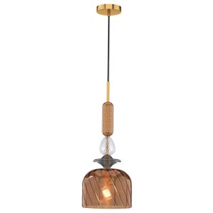 Függeszték - VIOKEF Pendant Light Amber Glorial - VIO-4312101